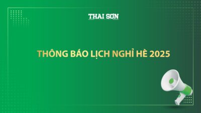 lich nghi mat 2025 Thai Son
