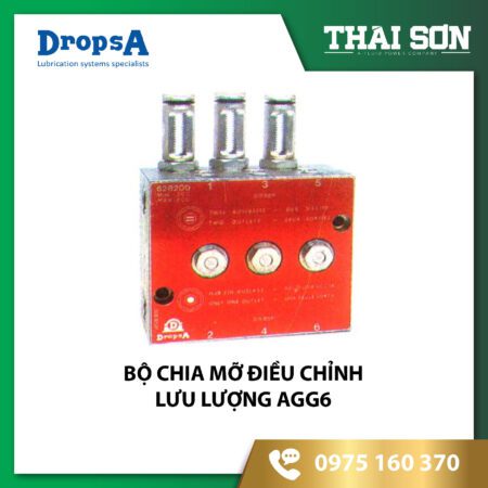 Bộ chia mỡ điều chỉnh lưu lượng AGG6